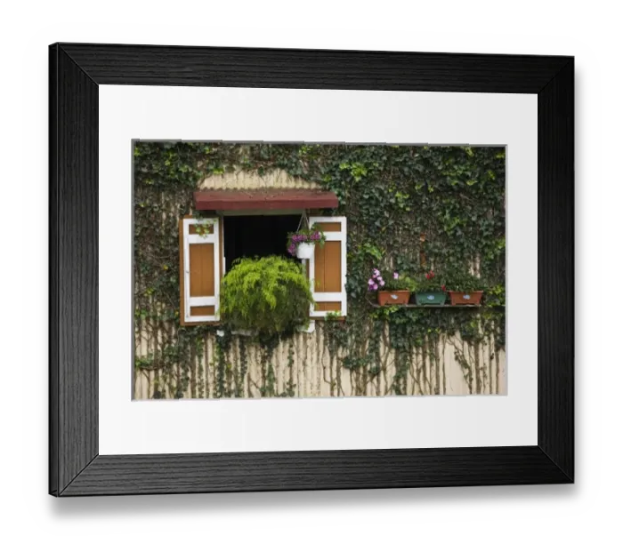 Framed Print : France, Reunion Island, Plaine-des-Palmistes, Creole-style house detail Framed Print : France, Reunion Island, Plaine-des-Palmistes, Creole-style house detail