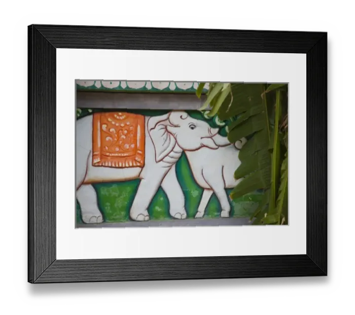 Framed Print : France, Reunion Island, St-Pierre, Hindu Temple figure Framed Print : France, Reunion Island, St-Pierre, Hindu Temple figure