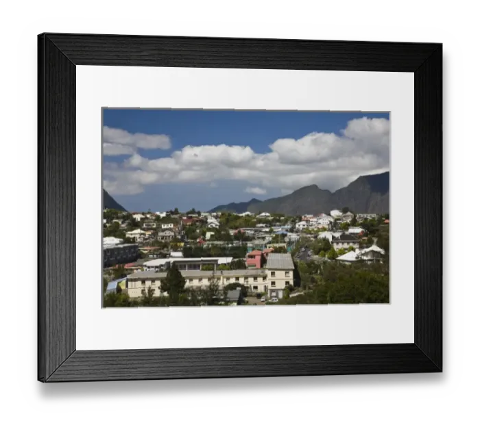 Framed Print : Cirque de Cilaos, France Framed Print : Cirque de Cilaos, France