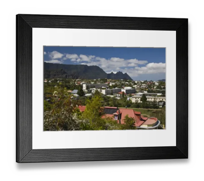 Framed Print : Cirque de Cilaos, France
