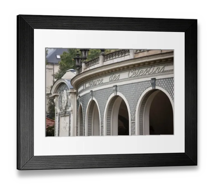 Framed Print : France, Allier Department, Auvergne Region, Vichy, Source des Celestins thermal spring Framed Print : France, Allier Department, Auvergne Region, Vichy, Source des Celestins thermal spring