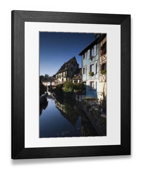 Framed Print : France, Haut-Rhin, Alsace Region, Alsatian Wine Route, Colmar, Petite Venise area Framed Print : France, Haut-Rhin, Alsace Region, Alsatian Wine Route, Colmar, Petite Venise area