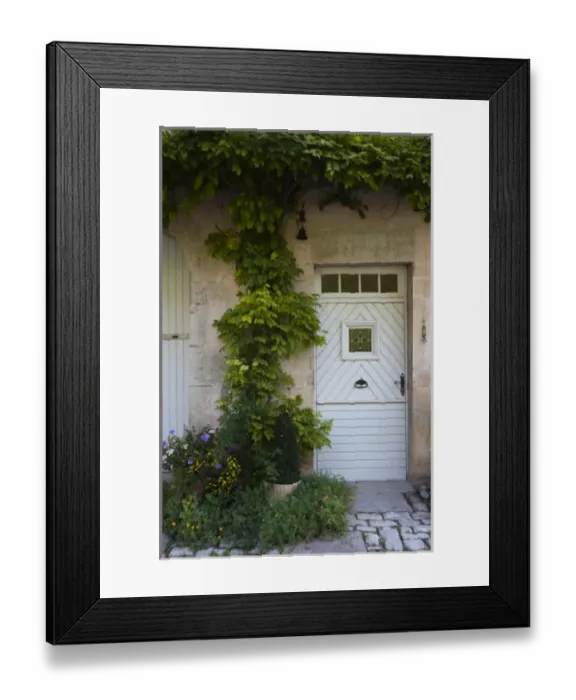 Framed Print : France, Jura Department, Franche-Comte Region, Les Reculees valley area