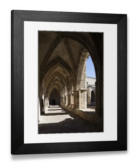 Framed Print : France, Languedoc-Roussillon, Herault Department, Beziers, Eglise St-Jacques church