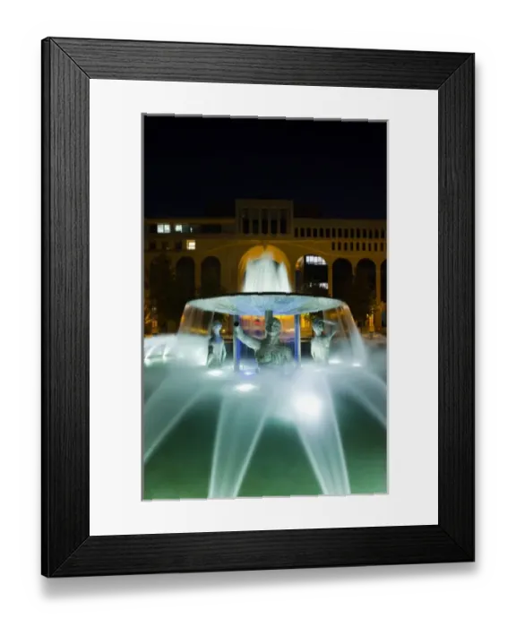 Framed Print : France, Languedoc-Roussillon, Herault Department, Montpellier, Antigone District buildings