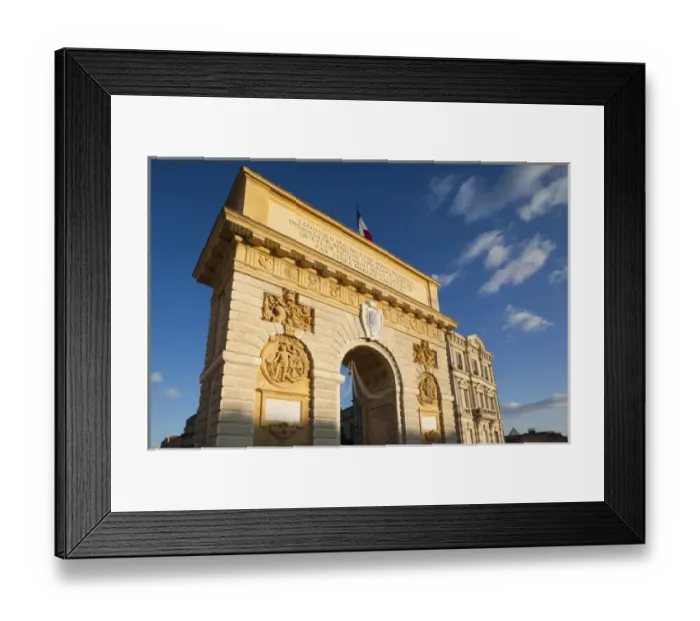 Framed Print : France, Languedoc-Roussillon, Herault Department, Montpellier, Arc de Triomphe Framed Print : France, Languedoc-Roussillon, Herault Department, Montpellier, Arc de Triomphe