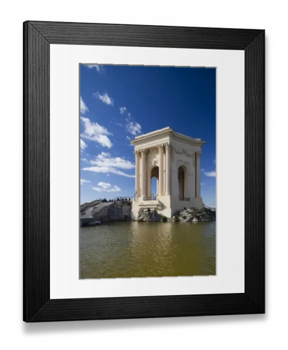 Framed Print : France, Languedoc-Roussillon, Herault Department, Montpellier, Chateau d Eau Framed Print : France, Languedoc-Roussillon, Herault Department, Montpellier, Chateau d Eau