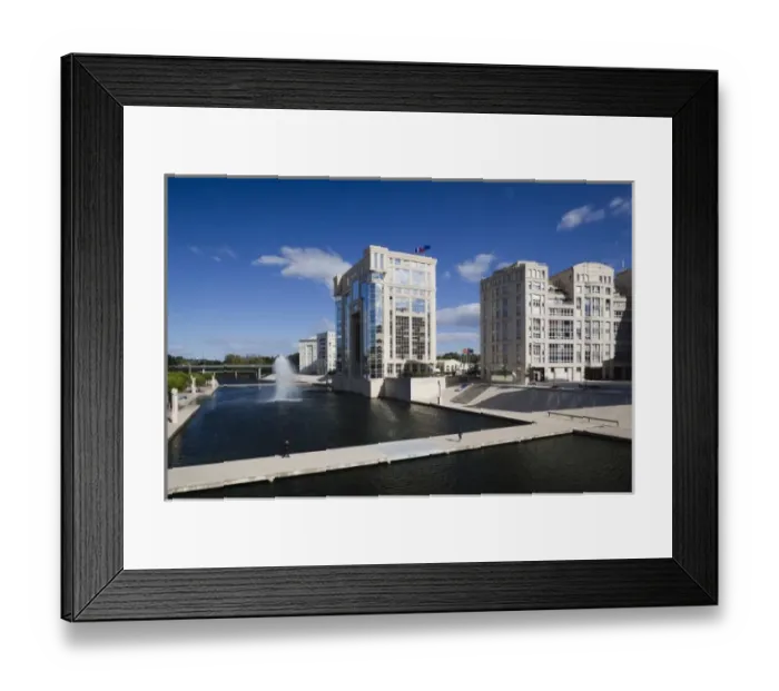 Framed Print : France, Languedoc-Roussillon, Herault Department, Montpellier, Regional Assembly Framed Print : France, Languedoc-Roussillon, Herault Department, Montpellier, Regional Assembly