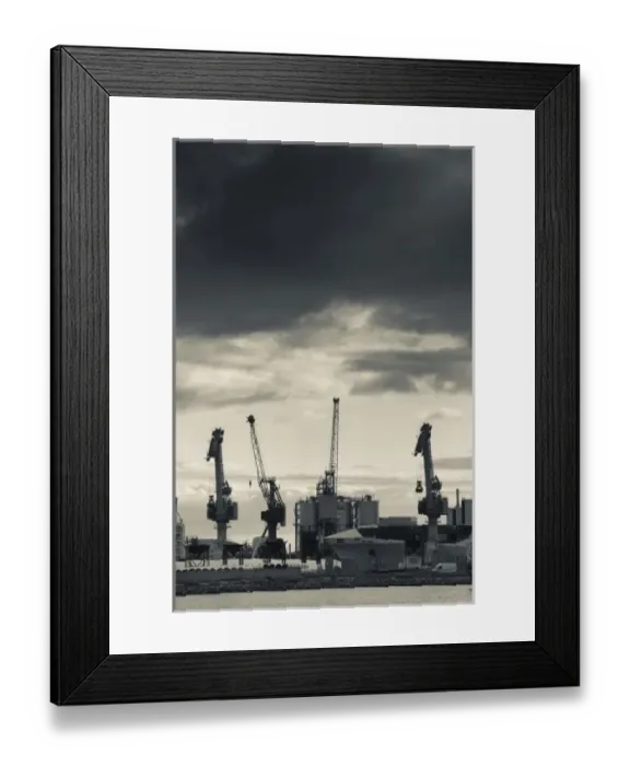 Framed Print : France, Languedoc-Roussillon, Herault Department, Sete, port view, dawn Framed Print : France, Languedoc-Roussillon, Herault Department, Sete, port view, dawn