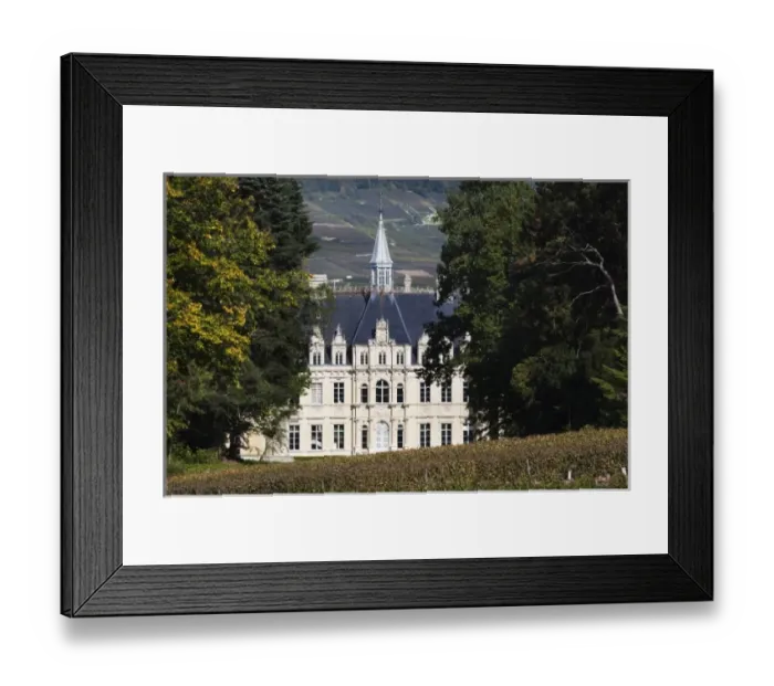 Framed Print : France, Marne, Champagne Region, Boursault, Chateau de Borsault Framed Print : France, Marne, Champagne Region, Boursault, Chateau de Borsault