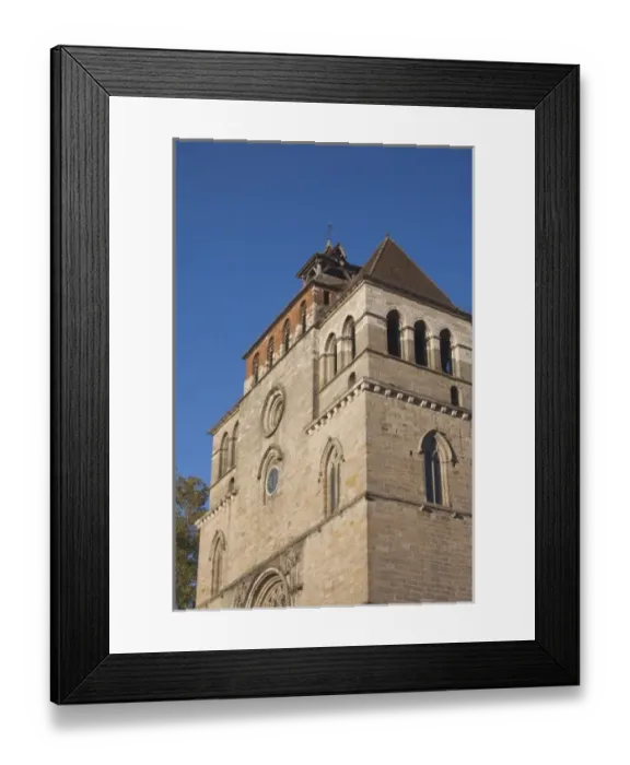 Framed Print : France, Midi-Pyrenees Region, Lot Department, Cahors, Cathedrale St-Etienne cathedral