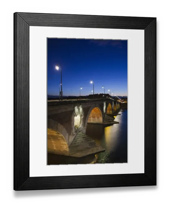 Framed Print : France, Midi-Pyrenees Region, Haute-Garonne Department, Toulouse, Pont Neuf bridge Framed Print : France, Midi-Pyrenees Region, Haute-Garonne Department, Toulouse, Pont Neuf bridge