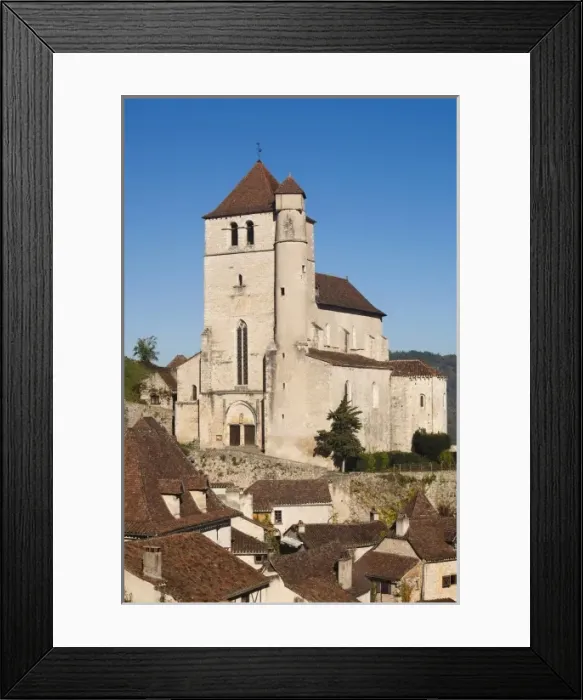 Framed Print : France, Midi-Pyrenees Region, Lot Department, St-Cirq-Lapopie, town and 15th century Framed Print : France, Midi-Pyrenees Region, Lot Department, St-Cirq-Lapopie, town and 15th century