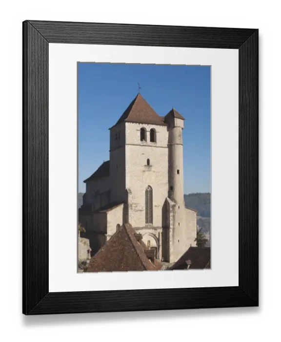 Framed Print : France, Midi-Pyrenees Region, Lot Department, St-Cirq-Lapopie, town and 15th century Framed Print : France, Midi-Pyrenees Region, Lot Department, St-Cirq-Lapopie, town and 15th century