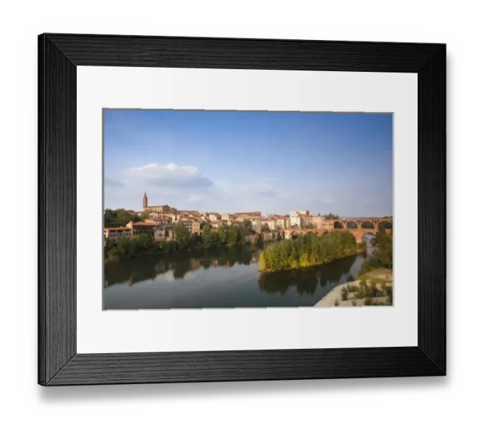 Framed Print : France, Midi-Pyrenees Region, Tarn Department, Albi, view from the Jardin de la Berbie Framed Print : France, Midi-Pyrenees Region, Tarn Department, Albi, view from the Jardin de la Berbie