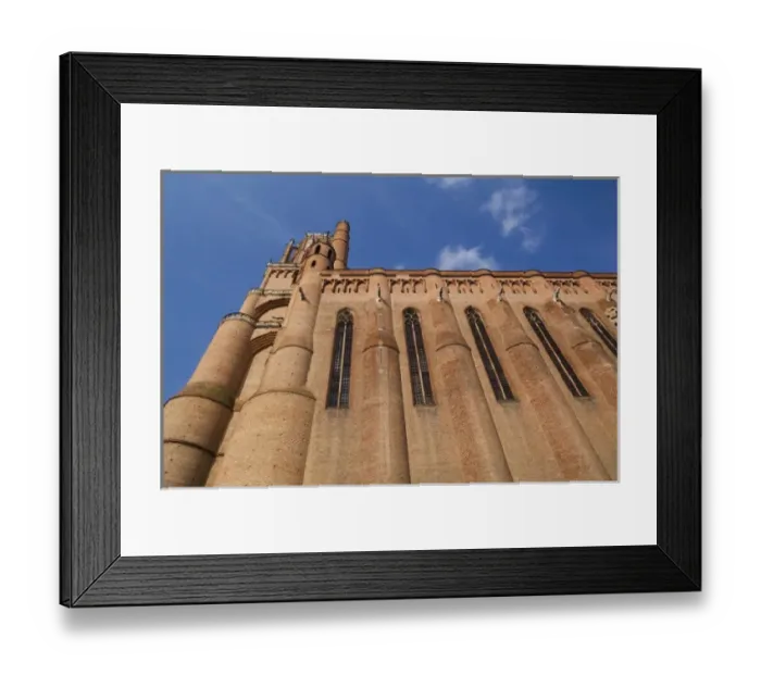 Framed Print : France, Midi-Pyrenees Region, Tarn Department, Albi, Cathedrale Ste-Cecile cathedral Framed Print : France, Midi-Pyrenees Region, Tarn Department, Albi, Cathedrale Ste-Cecile cathedral
