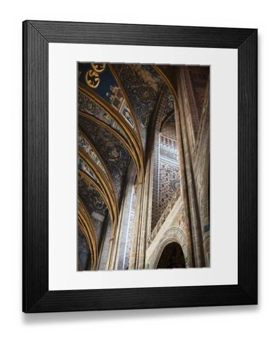 Framed Print : France, Midi-Pyrenees Region, Tarn Department, Albi, Cathedrale Ste-Cecile cathedral Framed Print : France, Midi-Pyrenees Region, Tarn Department, Albi, Cathedrale Ste-Cecile cathedral