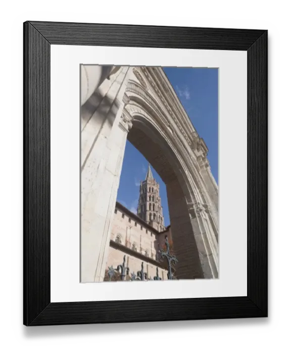 Framed Print : France, Midi-Pyrenees Region, Haute-Garonne Department, Toulouse, Basilique St-Sernin Framed Print : France, Midi-Pyrenees Region, Haute-Garonne Department, Toulouse, Basilique St-Sernin