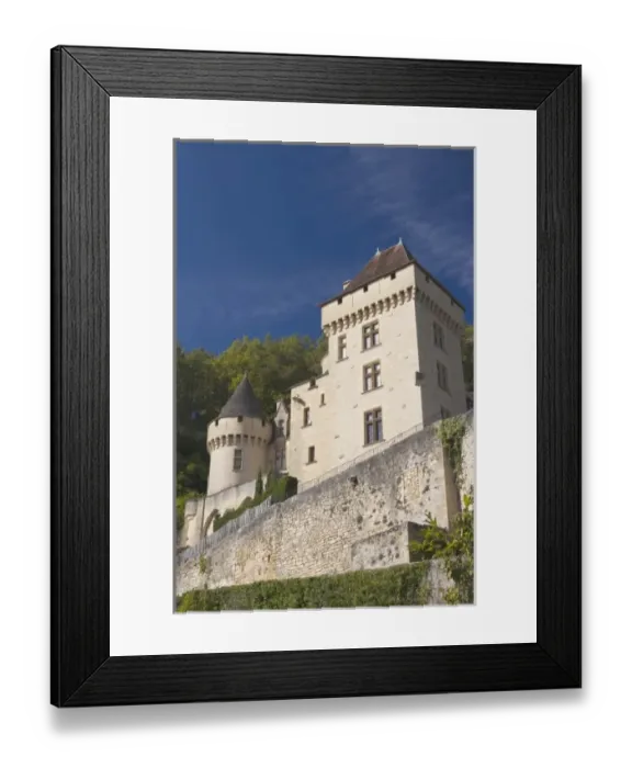 Framed Print : France, Aquitaine Region, Dordogne Department, La Roque Gageac, town on the Dordogne River Framed Print : France, Aquitaine Region, Dordogne Department, La Roque Gageac, town on the Dordogne River