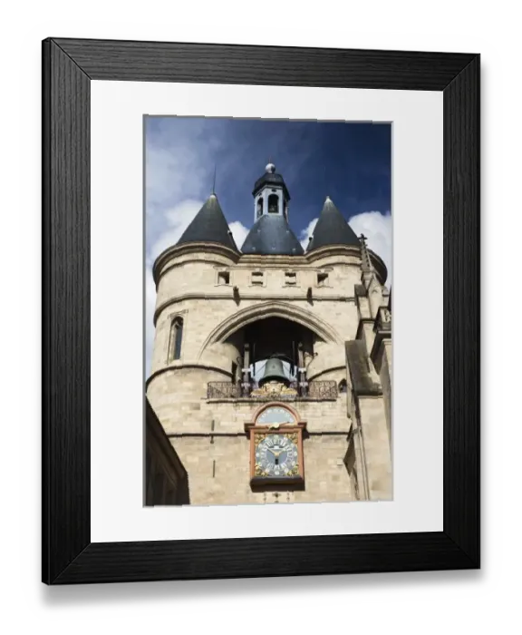Framed Print : France, Aquitaine Region, Gironde Department, Bordeaux, Porte de la Grosse Cloche Framed Print : France, Aquitaine Region, Gironde Department, Bordeaux, Porte de la Grosse Cloche