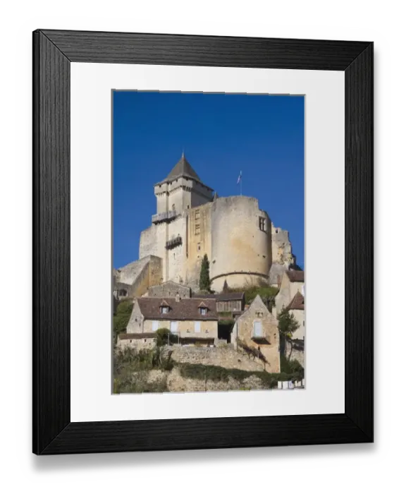 Framed Print : France, Aquitaine Region, Dordogne Department, Castelnaud-la-Chapelle, Chateau de Castelnaud Framed Print : France, Aquitaine Region, Dordogne Department, Castelnaud-la-Chapelle, Chateau de Castelnaud