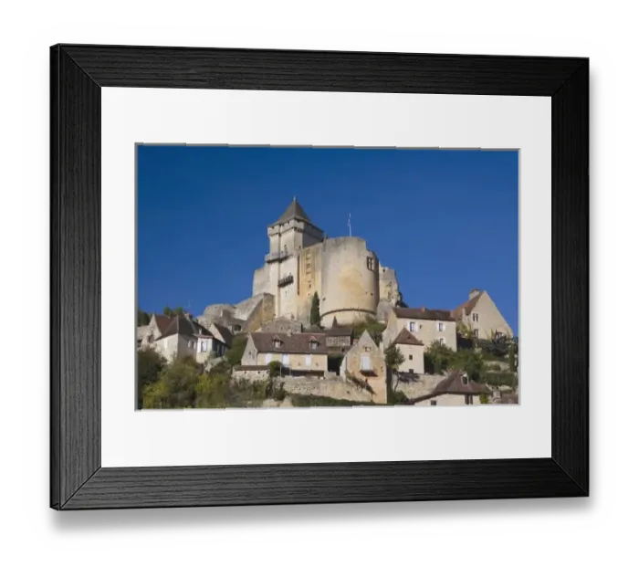 Framed Print : France, Aquitaine Region, Dordogne Department, Castelnaud-la-Chapelle, Chateau de Castelnaud Framed Print : France, Aquitaine Region, Dordogne Department, Castelnaud-la-Chapelle, Chateau de Castelnaud