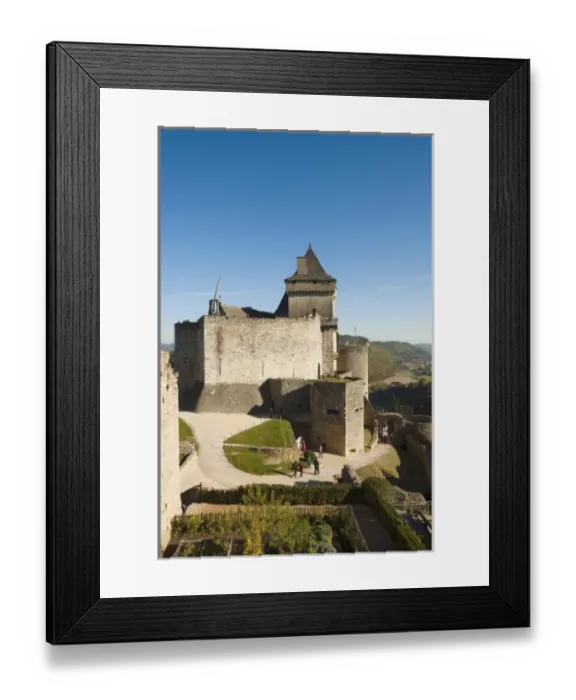 Framed Print : France, Aquitaine Region, Dordogne Department, Castelnaud-la-Chapelle, Chateau de Castelnaud Framed Print : France, Aquitaine Region, Dordogne Department, Castelnaud-la-Chapelle, Chateau de Castelnaud