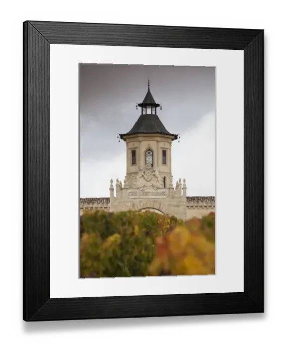 Framed Print : France, Aquitaine Region, Gironde Department, Haute-Medoc Area, St-Estephe, Chateau Framed Print : France, Aquitaine Region, Gironde Department, Haute-Medoc Area, St-Estephe, Chateau