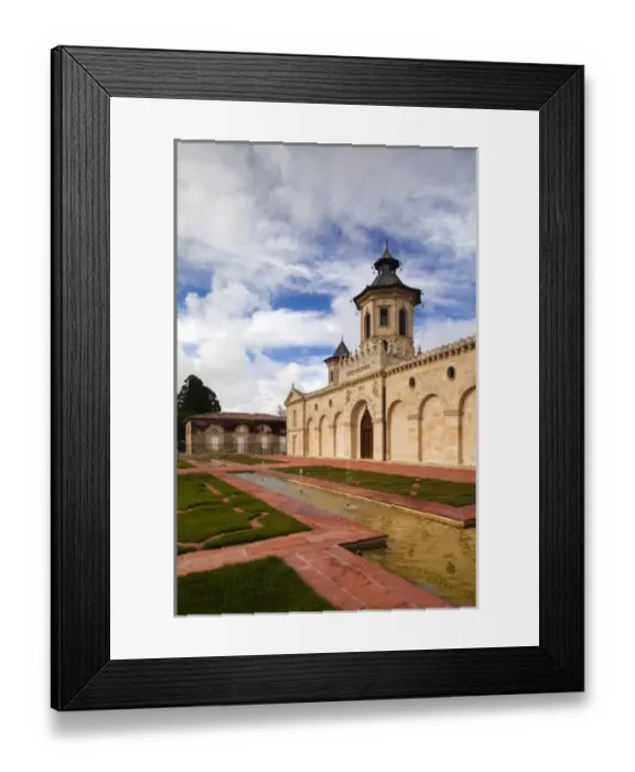 Framed Print : France, Aquitaine Region, Gironde Department, Haute-Medoc Area, St-Estephe, Chateau Framed Print : France, Aquitaine Region, Gironde Department, Haute-Medoc Area, St-Estephe, Chateau