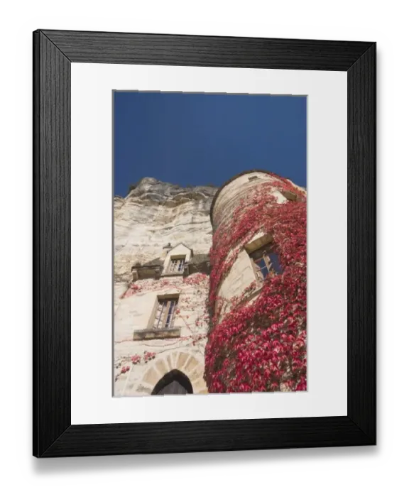 Framed Print : France, Aquitaine Region, Dordogne Department, La Roque Gageac, town on the Dordogne River Framed Print : France, Aquitaine Region, Dordogne Department, La Roque Gageac, town on the Dordogne River