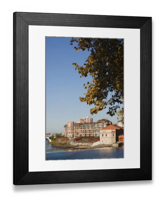 Framed Print : France, Midi-Pyrenees Region, Haute-Garonne Department, Toulouse, Garonne Riverfront Framed Print : France, Midi-Pyrenees Region, Haute-Garonne Department, Toulouse, Garonne Riverfront