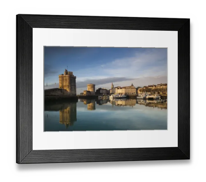 Framed Print : France, Poitou-Charentes Region, Charente-Maritime Department, La Rochelle, Old Port Framed Print : France, Poitou-Charentes Region, Charente-Maritime Department, La Rochelle, Old Port