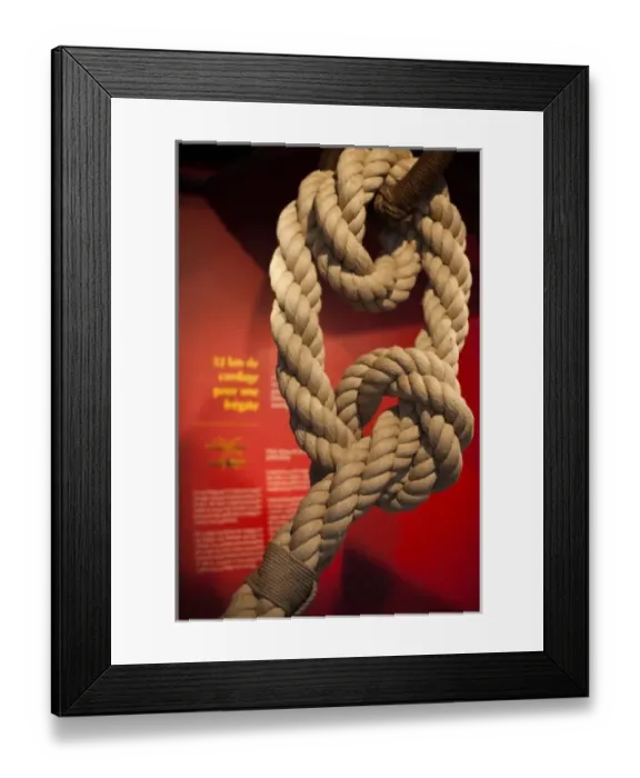 Framed Print : France, Poitou-Charentes Region, Charente-Maritime Department, Rochefort, Corderie Royale
