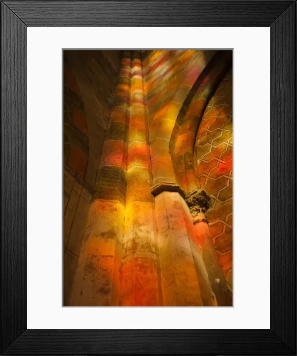 Framed Print : France, Midi-Pyrenees Region, Haute-Garonne Department, Toulouse, Eglise des Jacobins