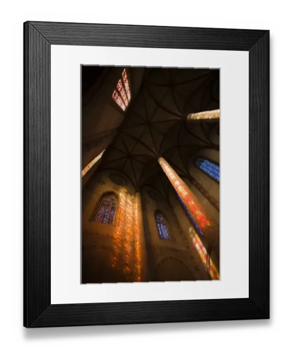Framed Print : France, Midi-Pyrenees Region, Haute-Garonne Department, Toulouse, Eglise des Jacobins