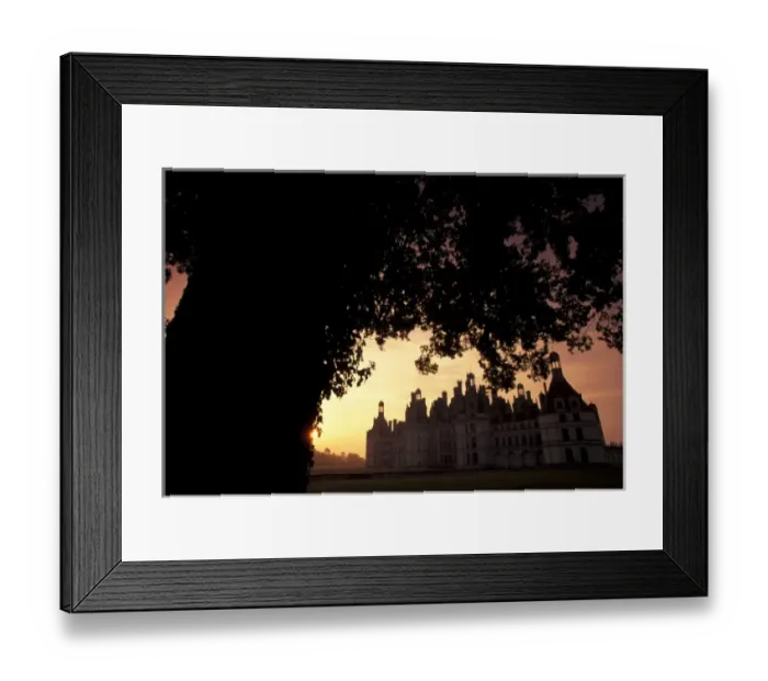 Framed Print : France, Loire Valley. Chateau de Chambord