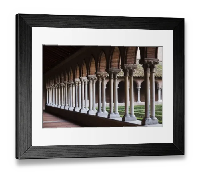 Framed Print : France, Midi-Pyrenees Region, Haute-Garonne Department, Toulouse, Eglise des Jacobins