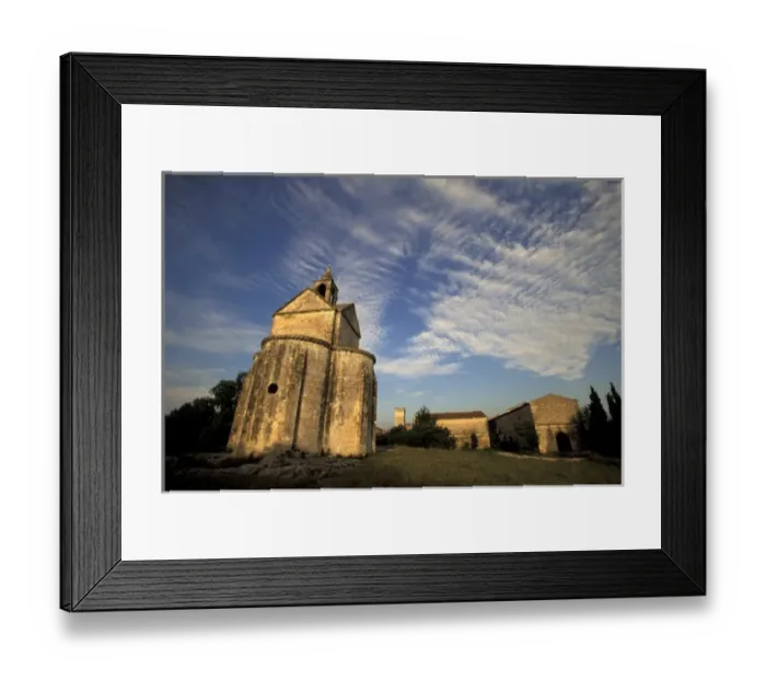 Framed Print : France, Provence, Boches-du-Rhone, Arles. Abbaye de Monmajour Framed Print : France, Provence, Boches-du-Rhone, Arles. Abbaye de Monmajour