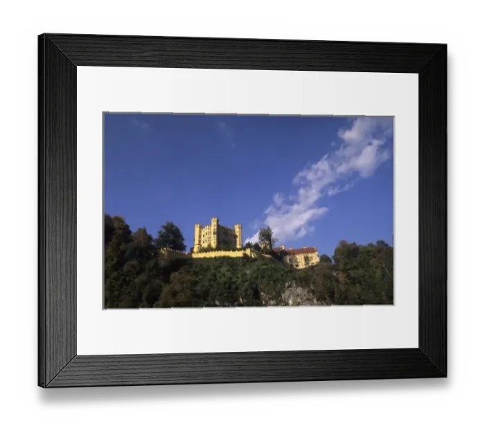 Framed Print : Life in Germany in Bavarian Alps the castles and mountains of Fussen Germany Framed Print : Life in Germany in Bavarian Alps the castles and mountains of Fussen Germany