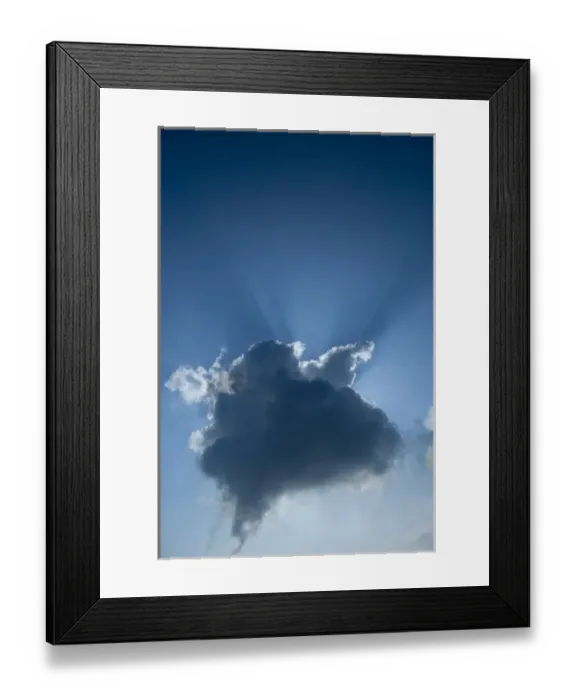 Framed Print : Germany, Bonn. Rhine River clouds Framed Print : Germany, Bonn. Rhine River clouds