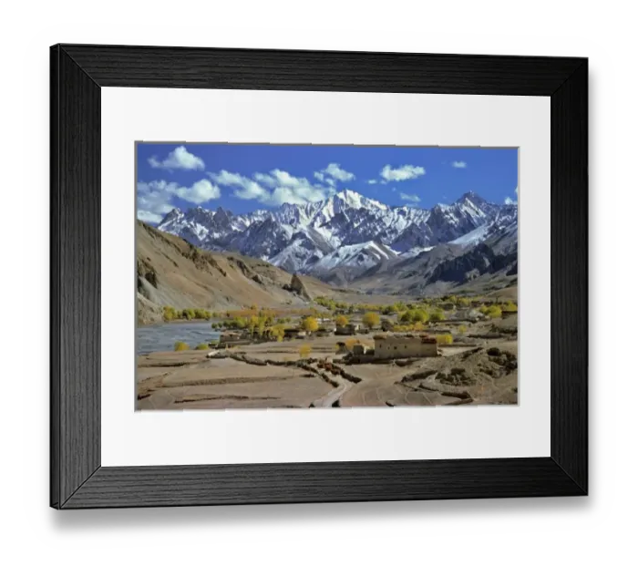 Framed Print : Asia, India, Ladakh, Bodh Kharbu. The flat land around Bodh Kharbu, in Ladakh, India Framed Print : Asia, India, Ladakh, Bodh Kharbu. The flat land around Bodh Kharbu, in Ladakh, India