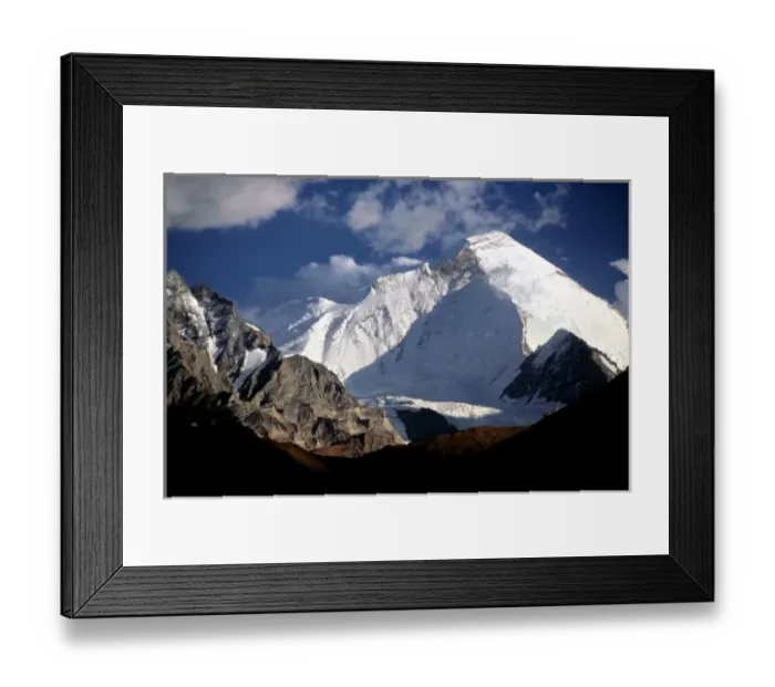 Framed Print : Asia, India, Ladakh, Nun-Kun Peak. A bright dusting of snow covers Nun-Kun Massif Framed Print : Asia, India, Ladakh, Nun-Kun Peak. A bright dusting of snow covers Nun-Kun Massif