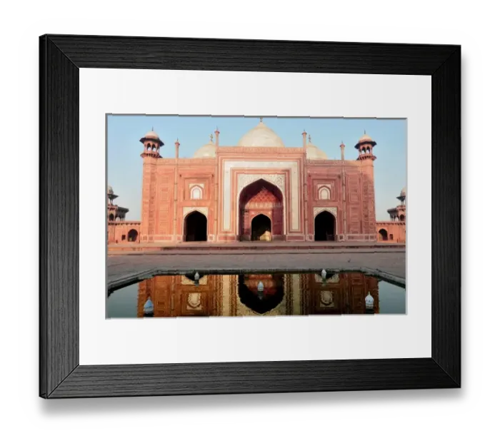 Framed Print : Asia, India, Uttar Pradesh, Agra. On the grounds of the Taj Mahal. A UNESCO World Heritage Site Framed Print : Asia, India, Uttar Pradesh, Agra. On the grounds of the Taj Mahal. A UNESCO World Heritage Site