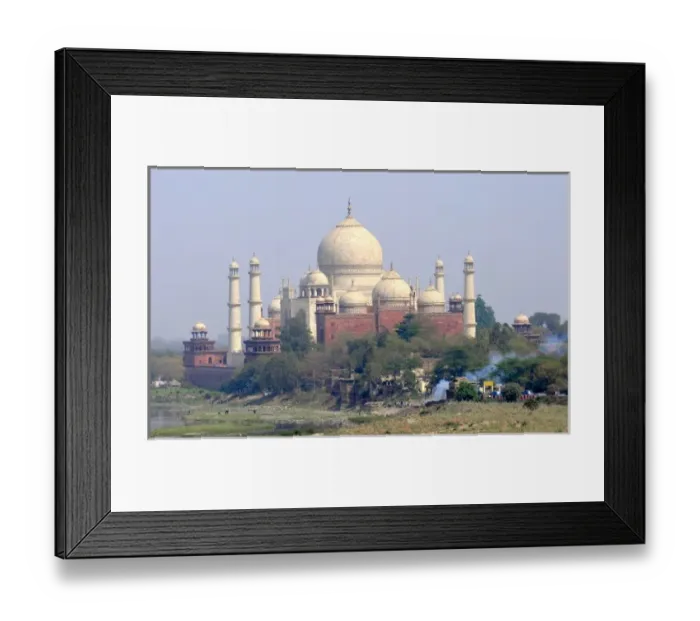 Framed Print : Asia, India, Uttar Pradesh, Agra. The Taj Mahal as seen from the Red Fort Framed Print : Asia, India, Uttar Pradesh, Agra. The Taj Mahal as seen from the Red Fort