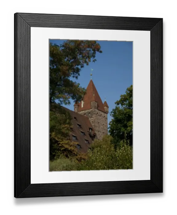 Framed Print : Germany, Bavaria, Nuremberg. Historic 11th century Imperial Castle (aka Kaiserburg) Framed Print : Germany, Bavaria, Nuremberg. Historic 11th century Imperial Castle (aka Kaiserburg)
