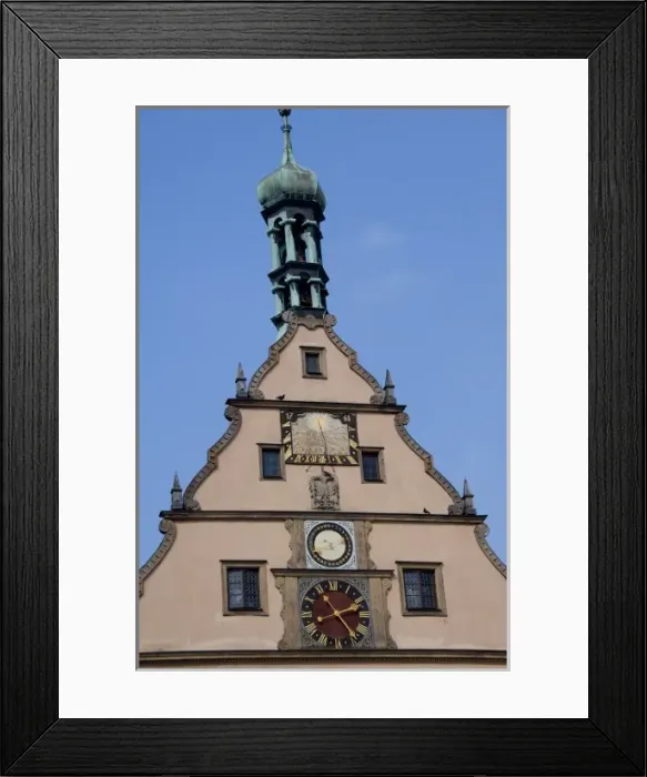 Framed Print : Germany, Franconia, Rothenburg. Market Square (aka Marktplatz), City Councilor s Framed Print : Germany, Franconia, Rothenburg. Market Square (aka Marktplatz), City Councilor s