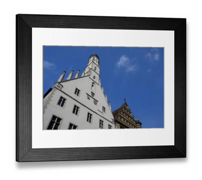 Framed Print : Germany, Rothenburg, Market Square (aka Marktplatz), Town Hall (aka Rathaus) Gothic tower, c Framed Print : Germany, Rothenburg, Market Square (aka Marktplatz), Town Hall (aka Rathaus) Gothic tower, c