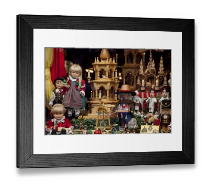 Framed Print : Germany, Franconia, Rothenburg. Typical Bavarian souvenirs Framed Print : Germany, Franconia, Rothenburg. Typical Bavarian souvenirs