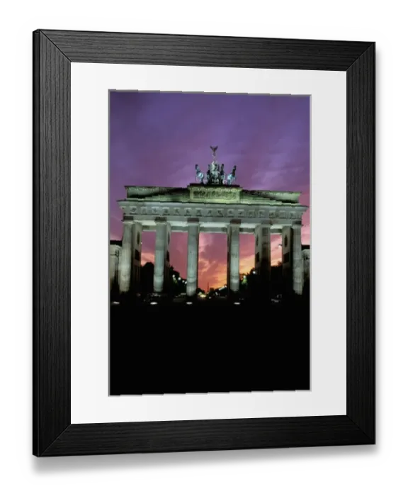 Framed Print : Europe, Germany, Berlin, Brandenburg Gate Framed Print : Europe, Germany, Berlin, Brandenburg Gate