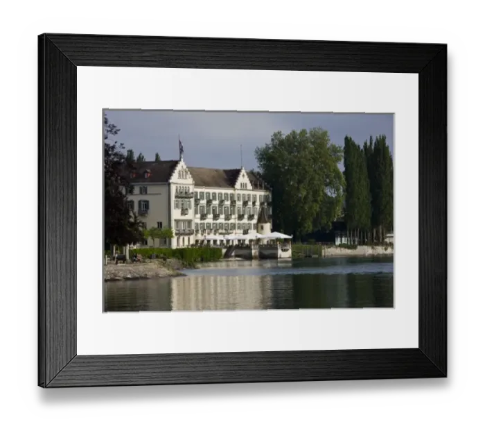 Framed Print : Germany, Baden-Wurttemberg, Lake Constance Area, Konstanz. Lakeside Restaurant, Stadtgarten park Framed Print : Germany, Baden-Wurttemberg, Lake Constance Area, Konstanz. Lakeside Restaurant, Stadtgarten park